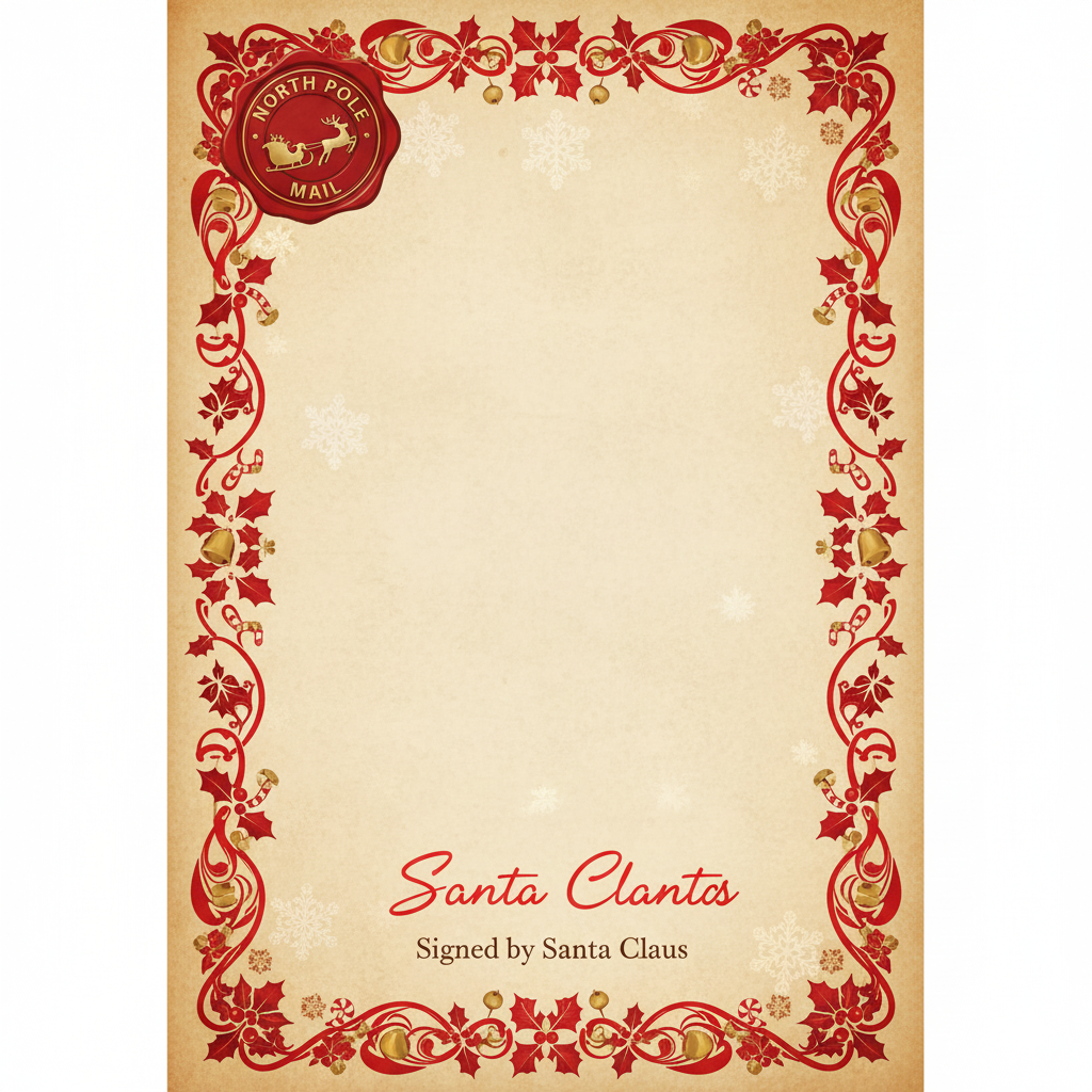 Personalized Letter from Santa Claus | Official North Pole Mail