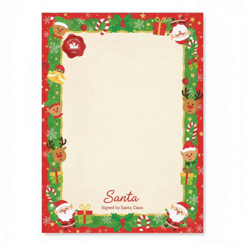 Personalized Letter from Santa Claus | Official North Pole Mail
