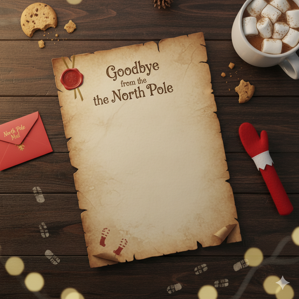 Elf on the Shelf Letter | Custom Arrival & Goodbye Letters from the North Pole