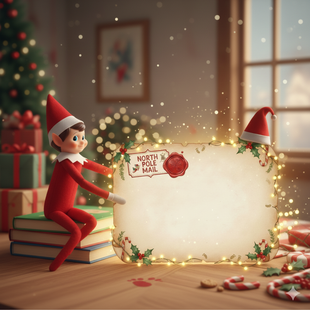 Elf on the Shelf Letter | Custom Arrival & Goodbye Letters from the North Pole