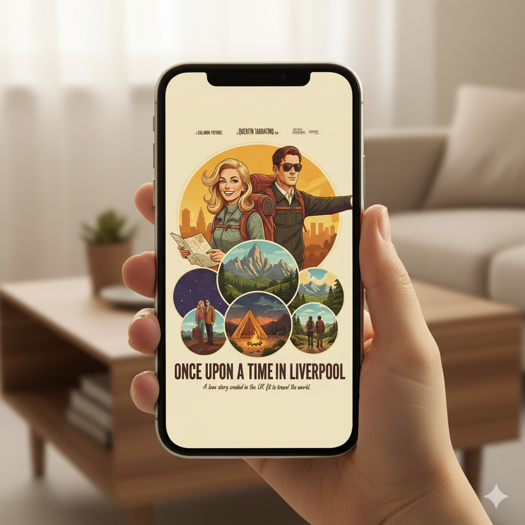 Your Life as a Movie Poster – Custom Cinematic Portrait | Hollywood or Pixar Style | Digital or Printed Gift