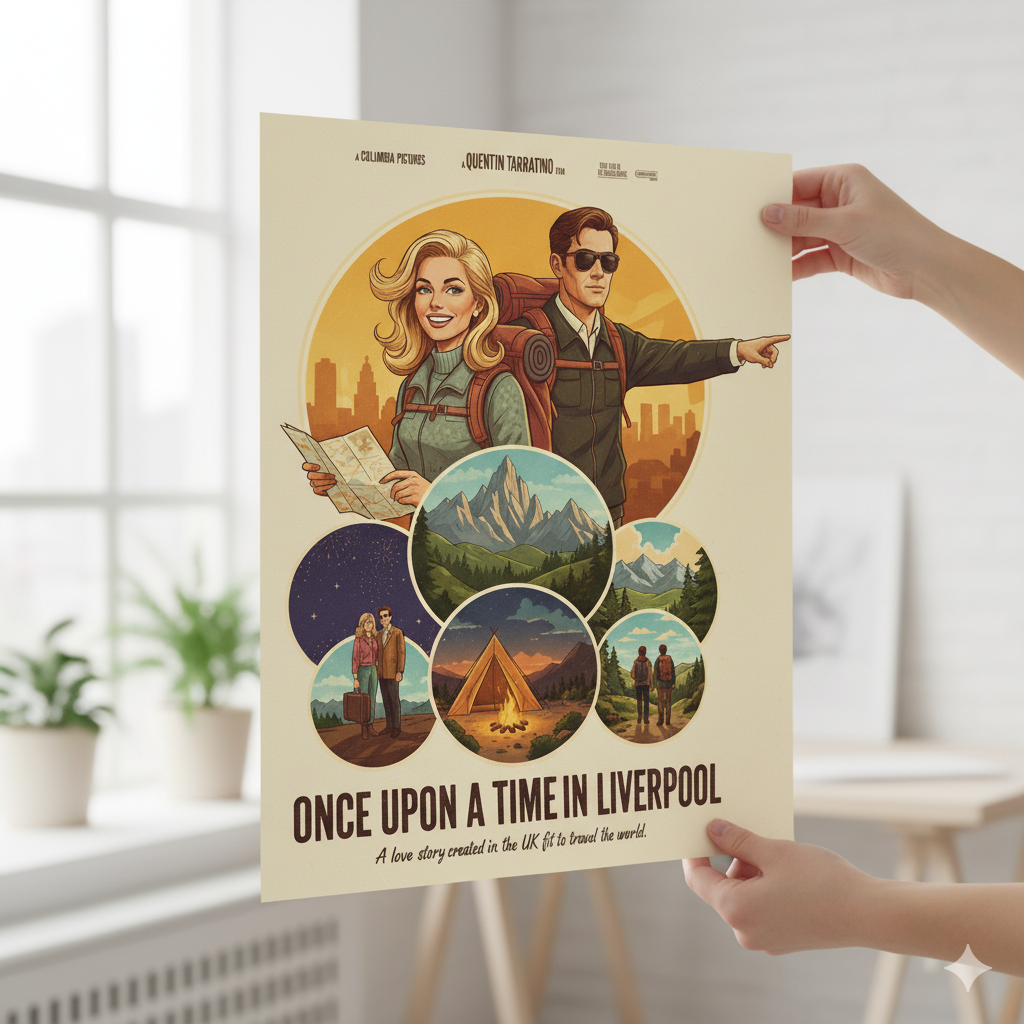 Your Life as a Movie Poster – Custom Cinematic Portrait | Hollywood or Pixar Style | Digital or Printed Gift