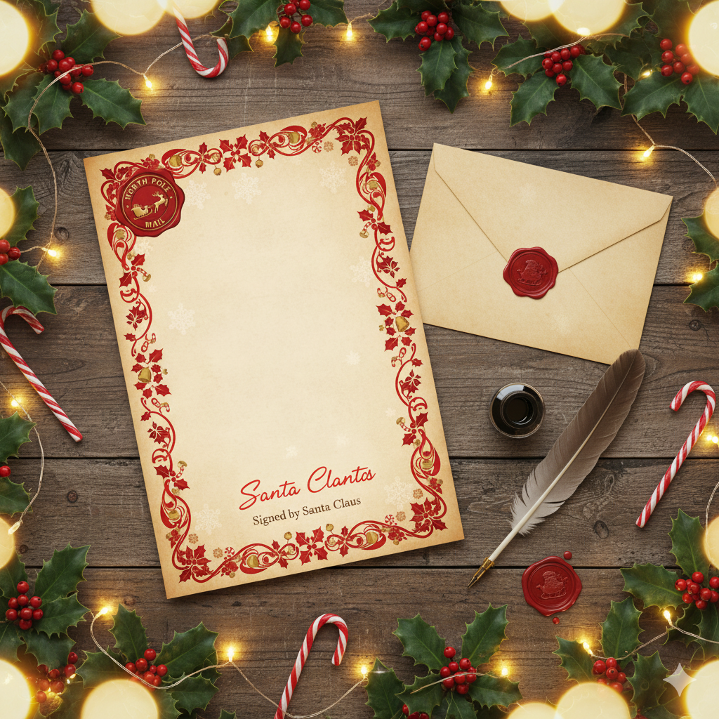 Personalized Letter from Santa Claus | Official North Pole Mail