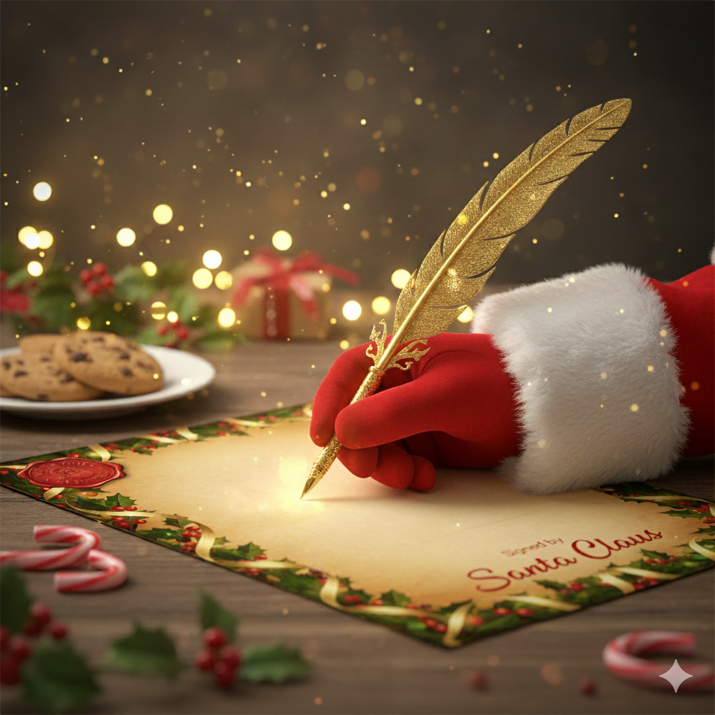 Personalized Letter from Santa Claus | Official North Pole Mail