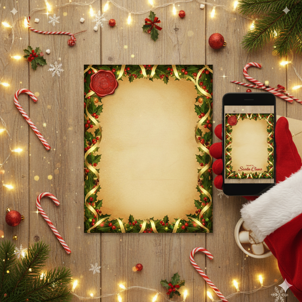 Personalized Letter from Santa Claus | Official North Pole Mail