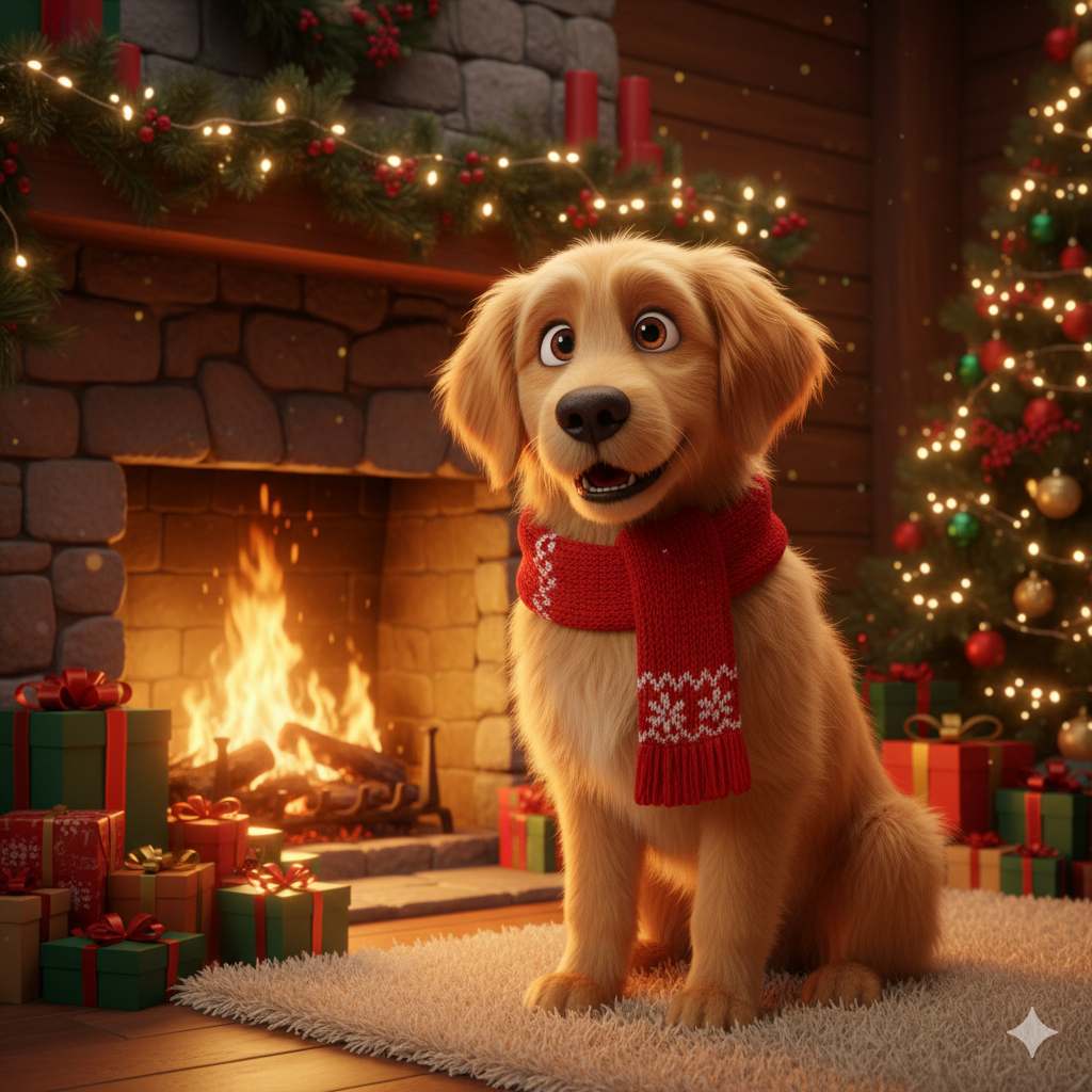 Custom Animated Pet Portrait – Pixar, Disney, or Cartoon Style | Digital Download or Printed Gift